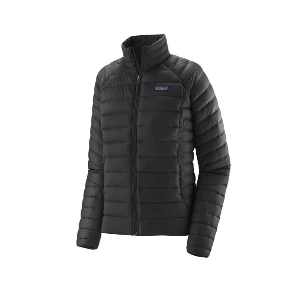 Patagonia Down Sweater Puffer Jacket Full Zip Quilted 84684 Black Small REPAIR